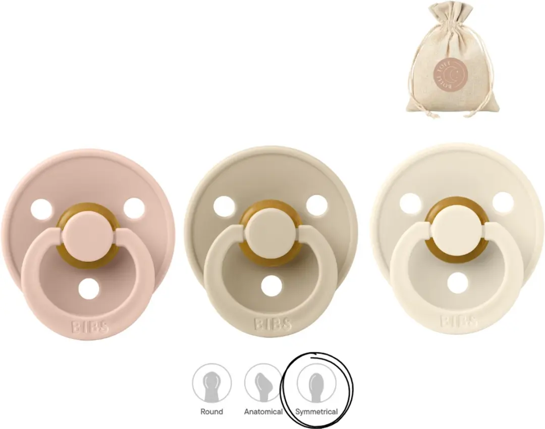 BIBS Symmetrische Fopspenen Maat 2