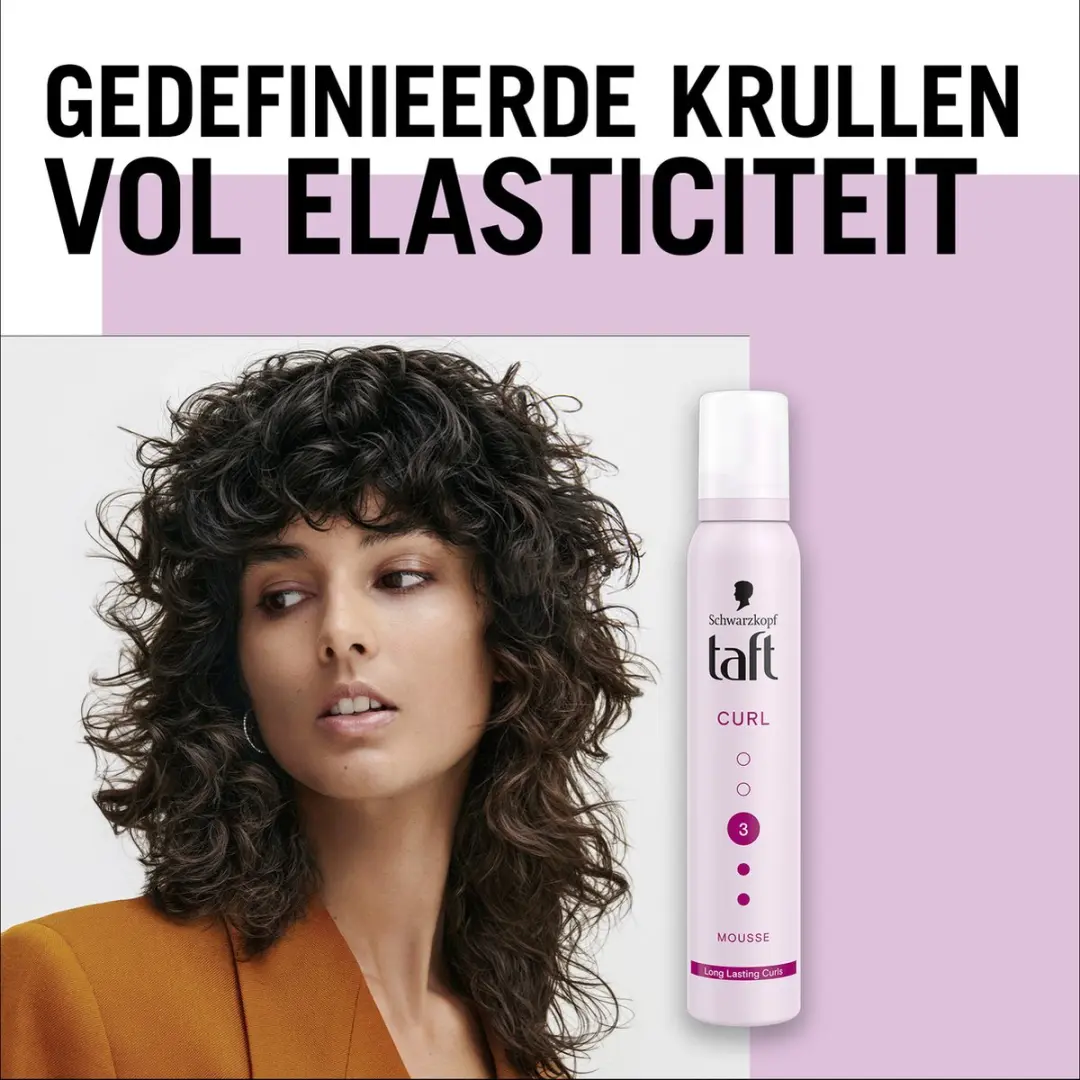 Taft Styling Mousse Curl 200ml - 6x
