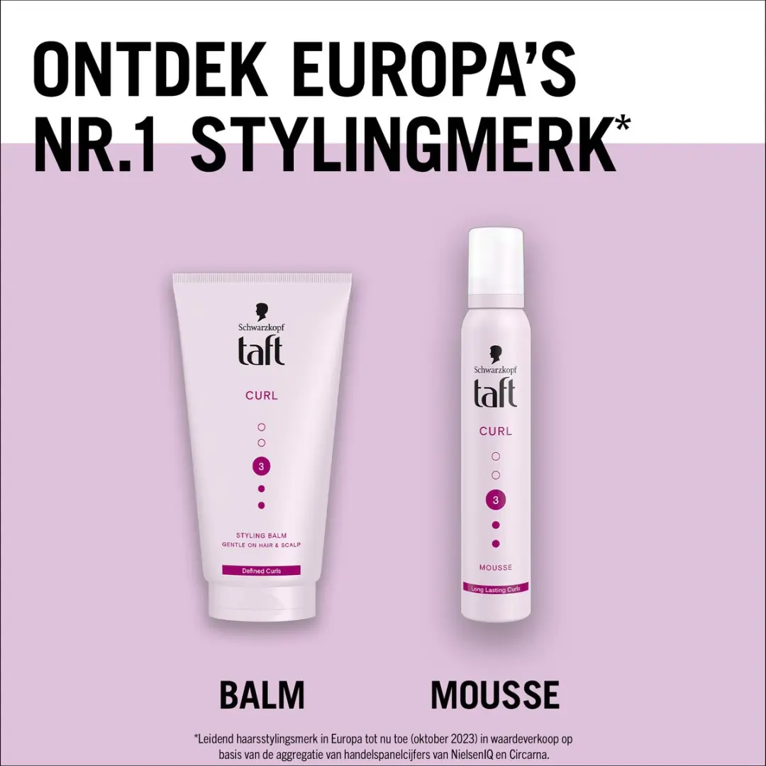 Taft Styling Mousse Curl 200ml - 6x