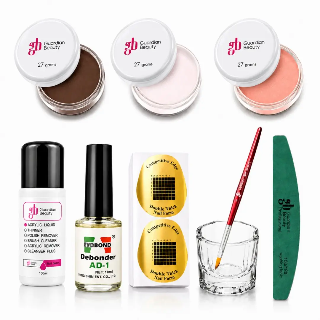 Guardian Beauty Acrylpoeder Set 3 Kleuren 81ml