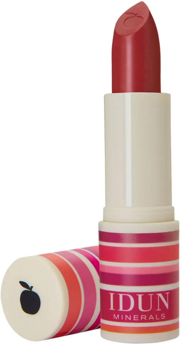 Idun Minerals Lipstick Matt Körsbär - 4g