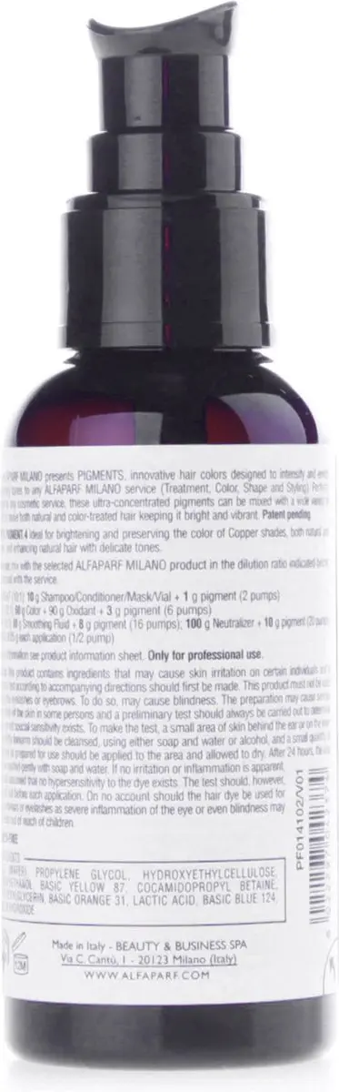 ALFAPARF Pigments .4 Copper Haarverf - 270ml (3x90ml)