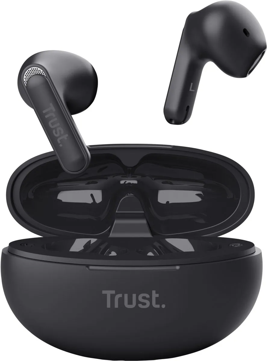 Trust Yavi 25296 Bluetooth Oordopjes Noise-Cancelling - Zwart