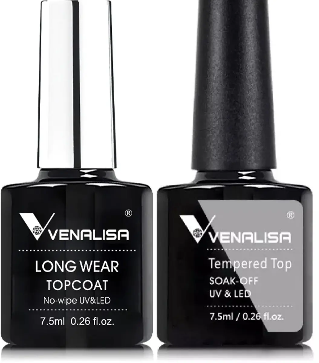Venalisa Long Wear Top & Top Coat Gellak Set 15ml
