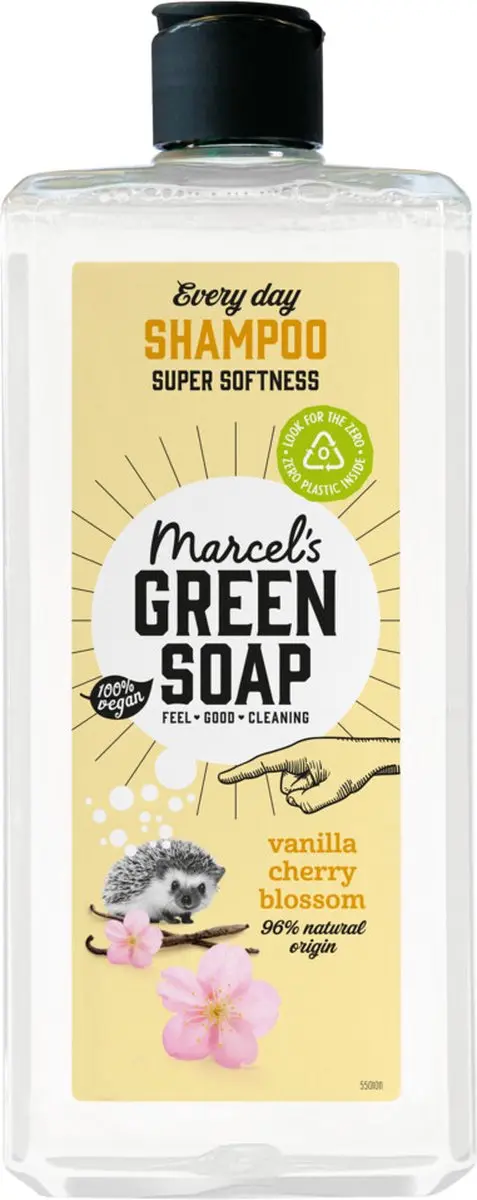 Marcel's Green Soap Every Day Shampoo Vanilla & Cherry Blossom 300ml