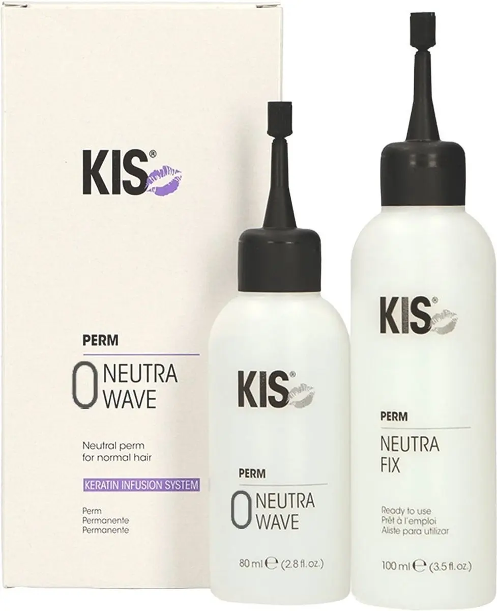 KIS NeutraWave Perm 180ml - Permanent Full Coverage