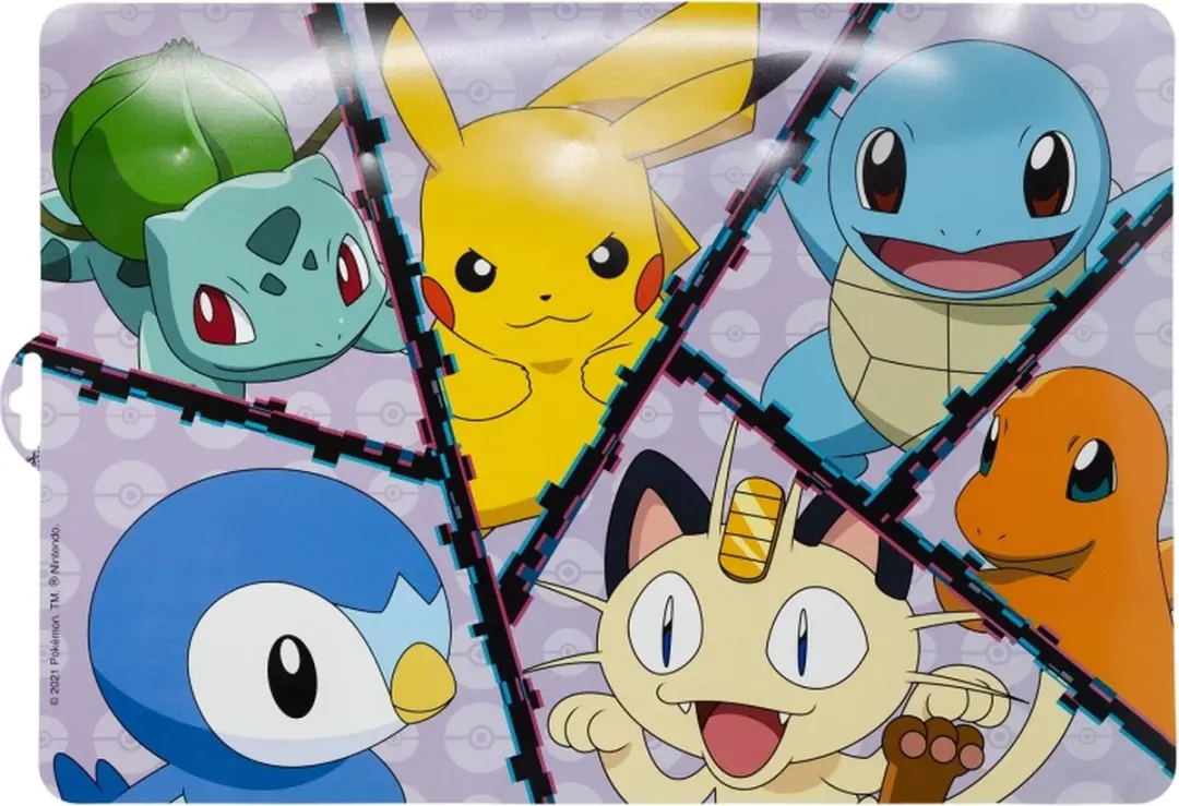 Pokémon Onderleger Eten en Knutsel Placemat 42x28cm