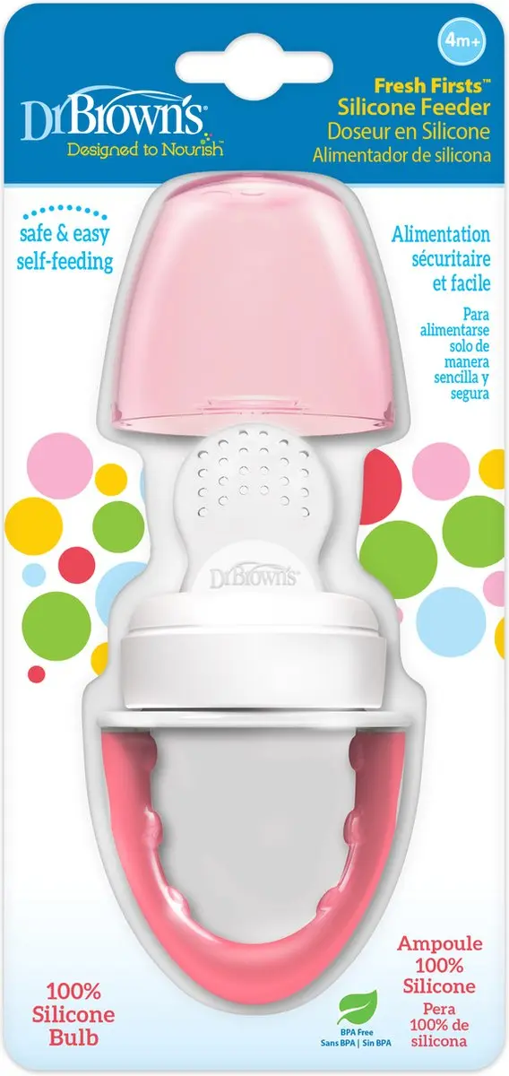 Dr. Brown's Fresh Firsts Feeder Roze