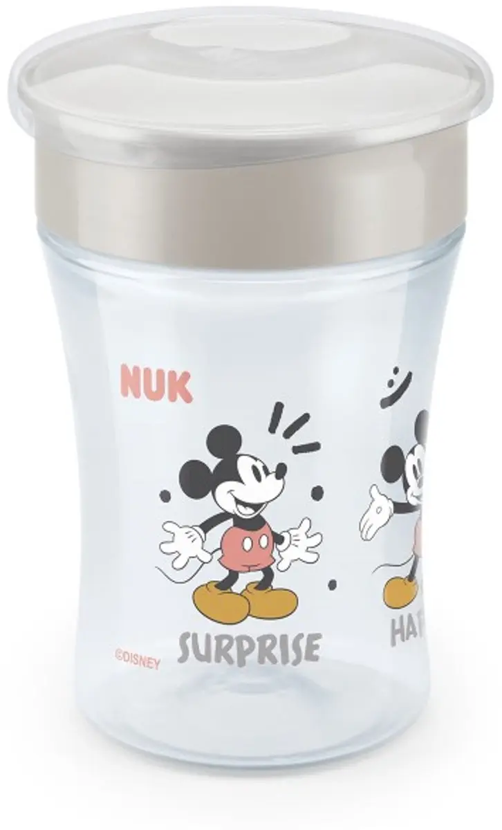 NUK Magic Cup 360 Mickey 230ml - Grijs/Wit