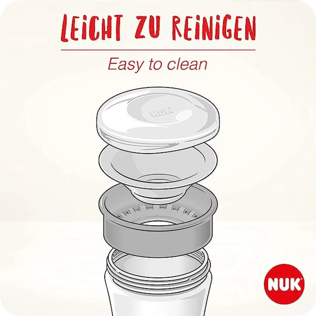 NUK Magic Cup 360 Mickey 230ml - Grijs/Wit