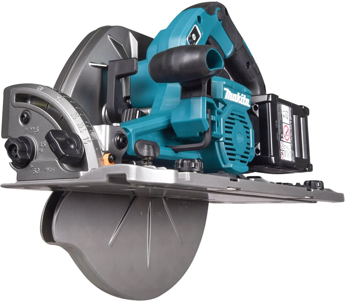 Makita HS011GT201 Accu Cirkelzaag 270mm 40V Max - 2x accu - afbeelding 5 van 6