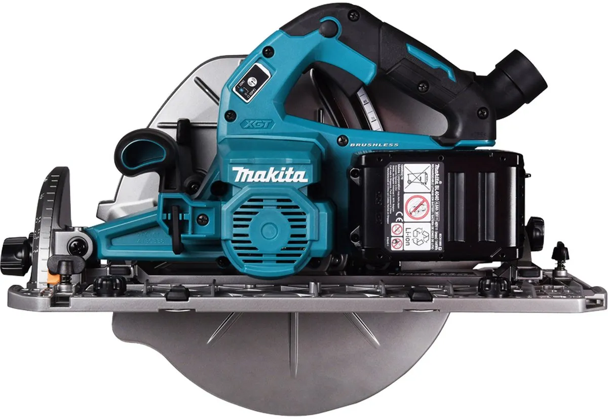 Makita HS011GT201 Accu Cirkelzaag 270mm 40V Max - 2x accu - afbeelding 4 van 6