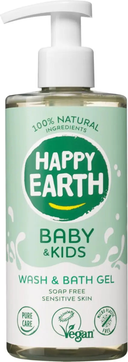 Happy Earth Baby & Kids Was & Badgel 300ml