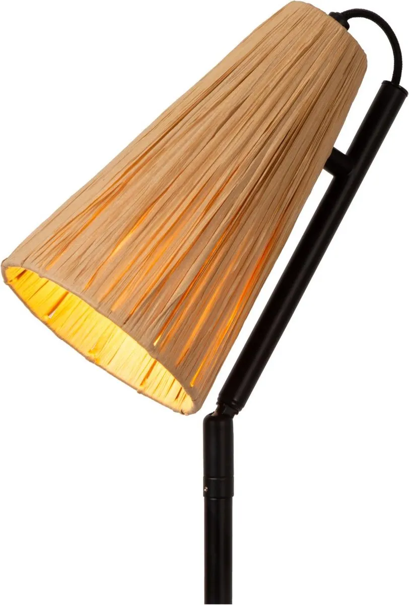Lucide Bensen Vloerlamp E14 - Naturel