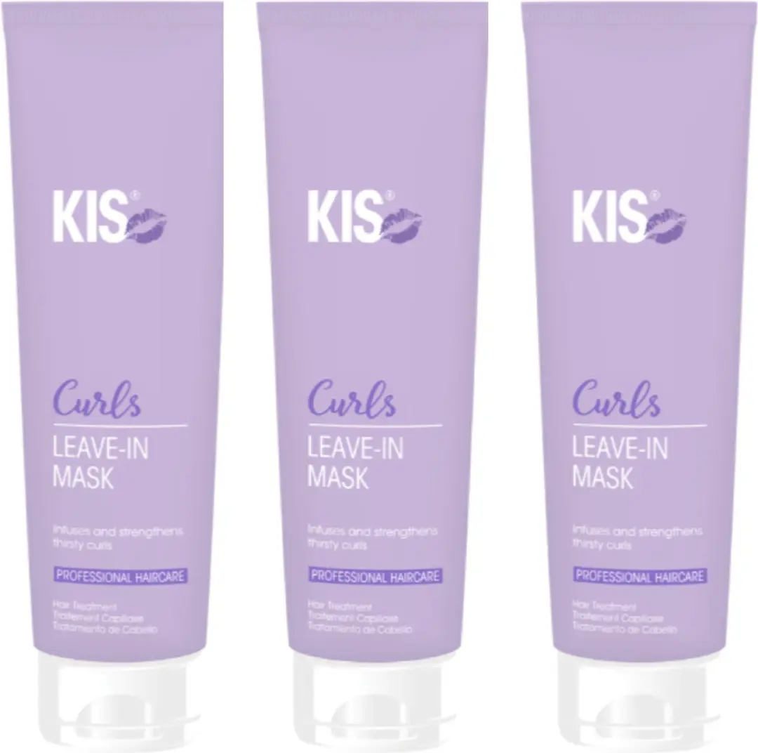 KIS Curls Curl Leave-In Mask Triple Set