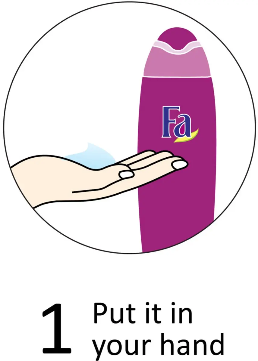 Fa Douchegel Magic Oil Purple Orchid - 6x250ml