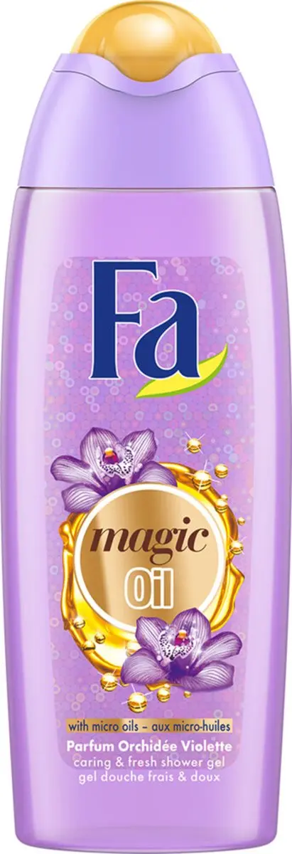 Fa Douchegel Magic Oil Purple Orchid - 6x250ml