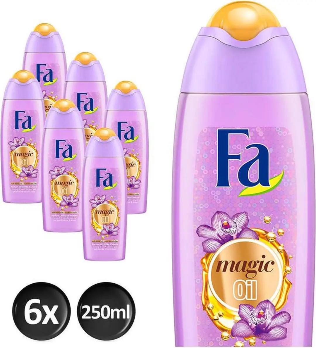 Fa Douchegel Magic Oil Purple Orchid
