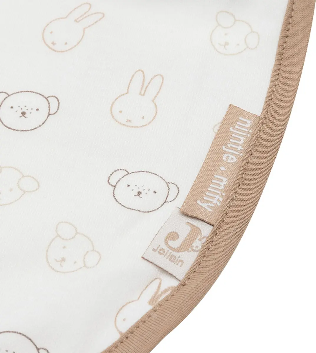 Jollein Slabbetjes Waterproof Miffy Heads - 5 Stuks