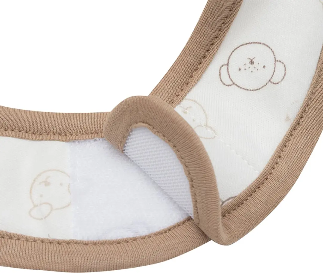 Jollein Slabbetjes Waterproof Miffy Heads - 5 Stuks