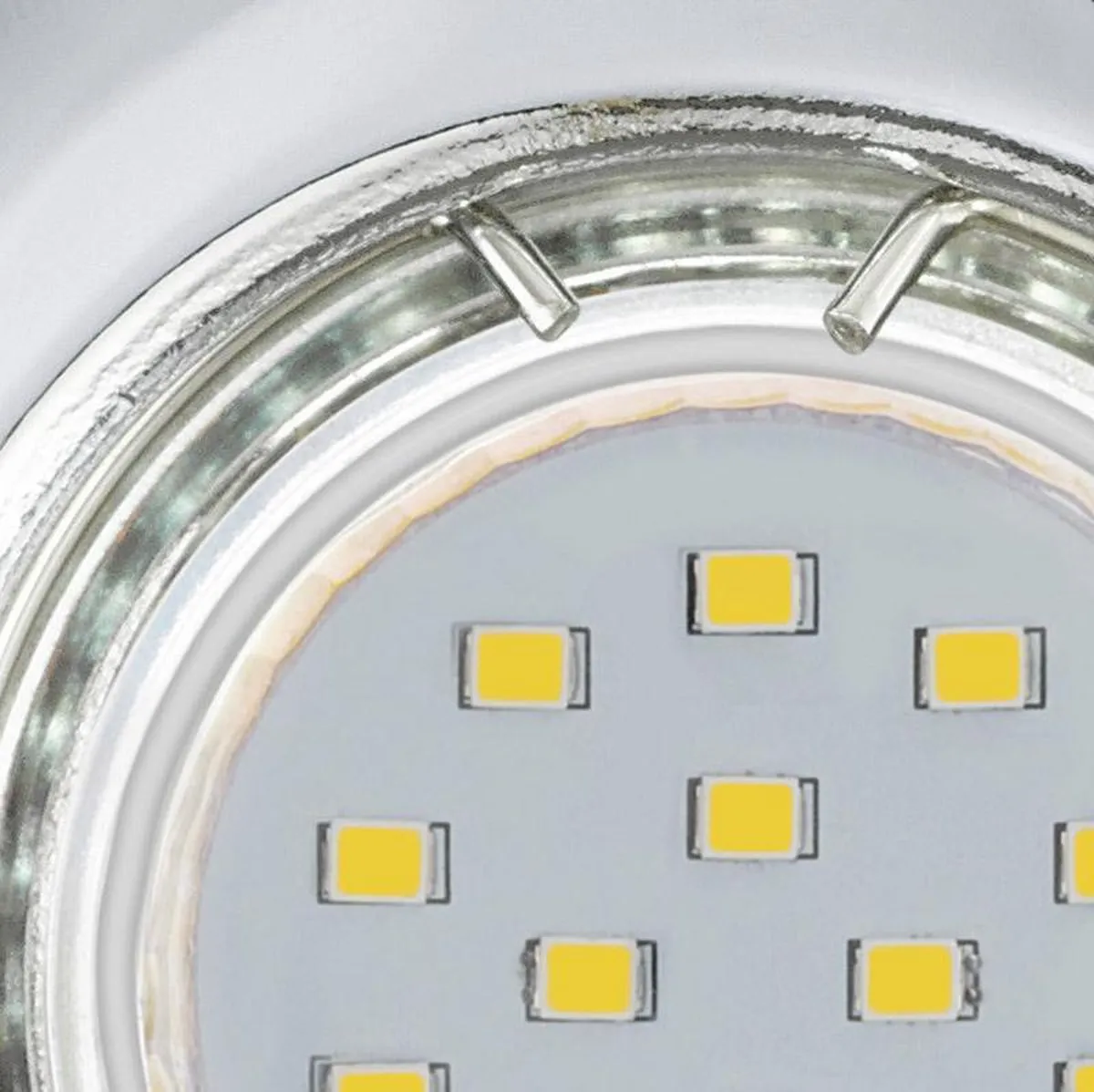 Eglo Peneto Inbouwspot LED Ø78mm Chroom - 3 Stuks