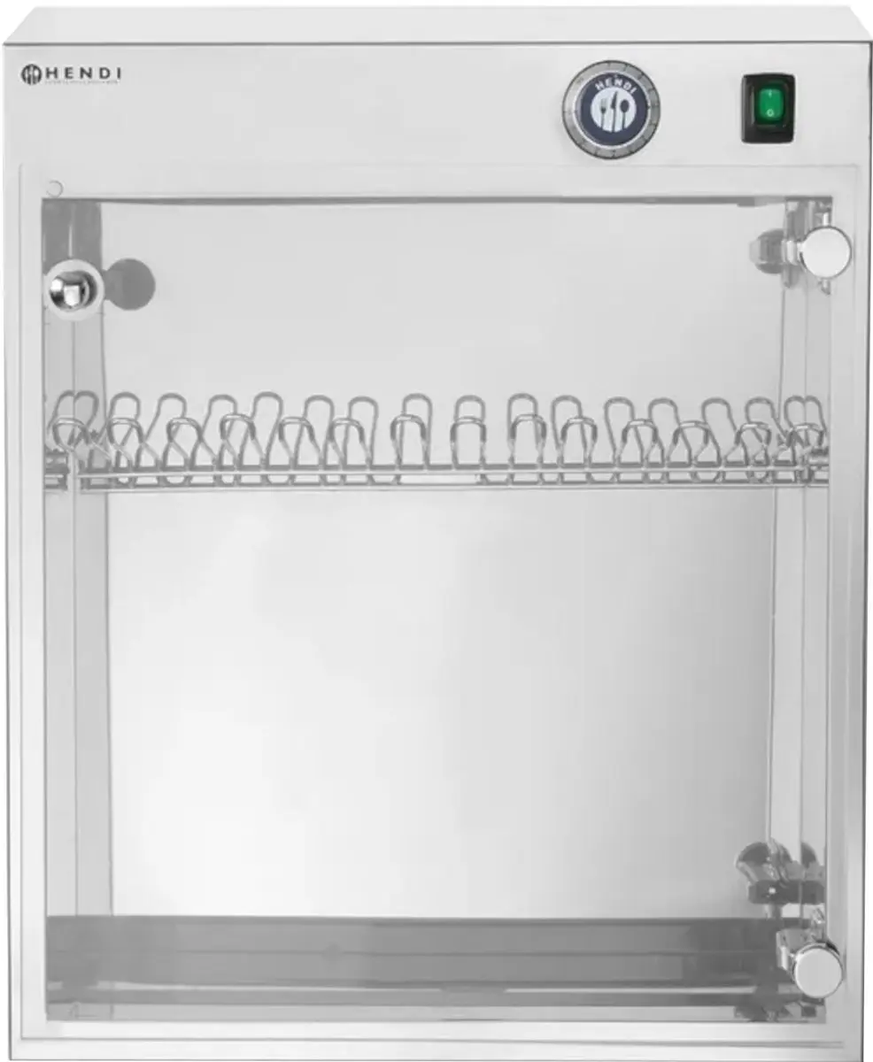 HENDI UV Sterilisator 14 Messen - 510x160x625mm - Zilver