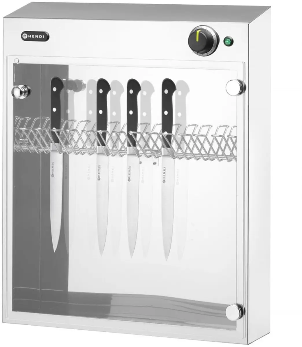 HENDI UV Sterilisator 14 Messen - 510x160x625mm - Zilver