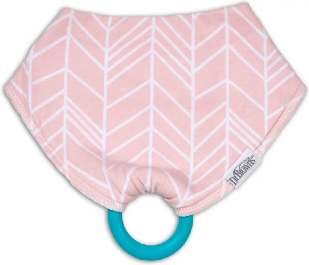 Dr. Brown's AC127 Zakdoek-Slab Met Bijtring - Roze