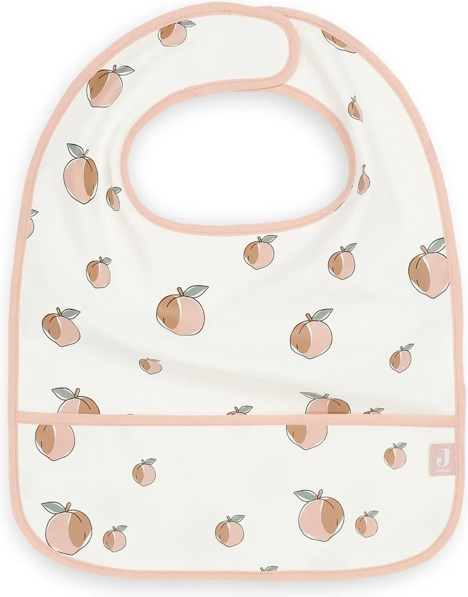 Jollein Slab Waterproof Peach Slabbetjes