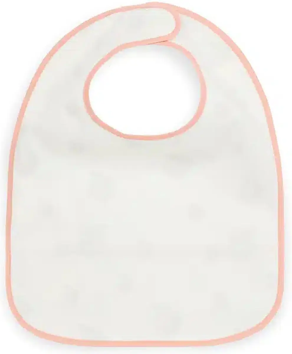 Jollein Slab Waterproof Peach Slabbetjes - 2 Stuks 40cm