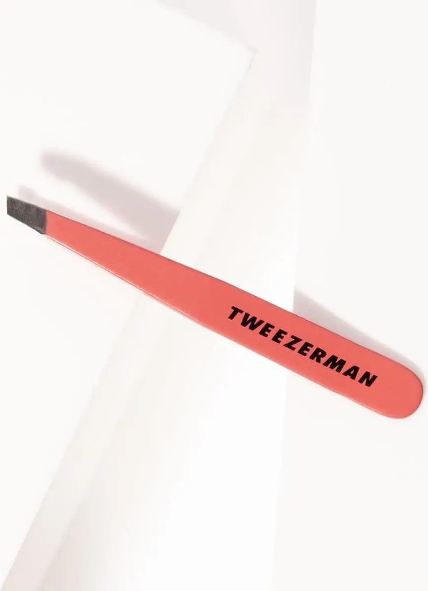 Tweezerman Studio Line Mini Slant Epileerpincet - Geranium