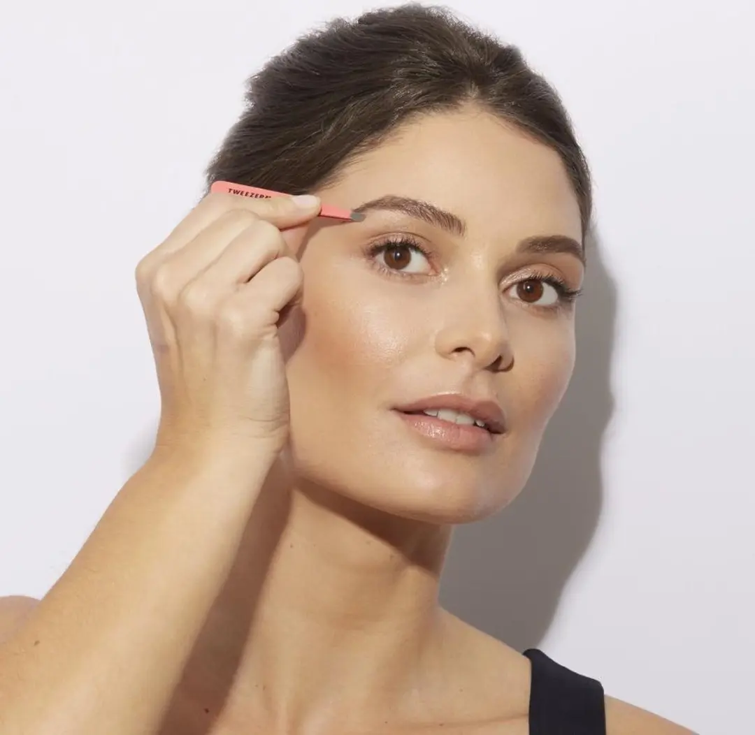 Tweezerman Studio Line Mini Slant Epileerpincet - Geranium