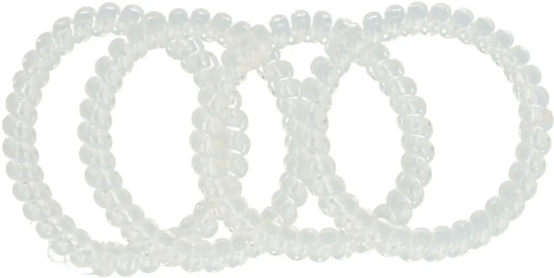 Haarsoires Invisibobble Smal Telefoondraad Elastiekjes - 4 Stuks