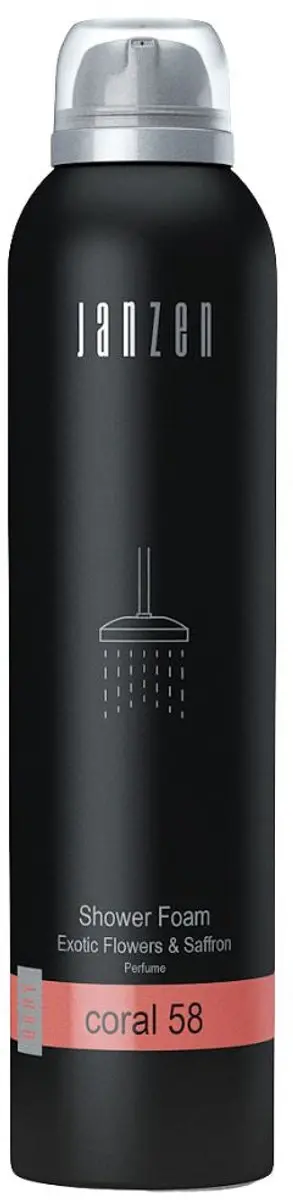 Janzen Shower Foam Coral 58 200ml