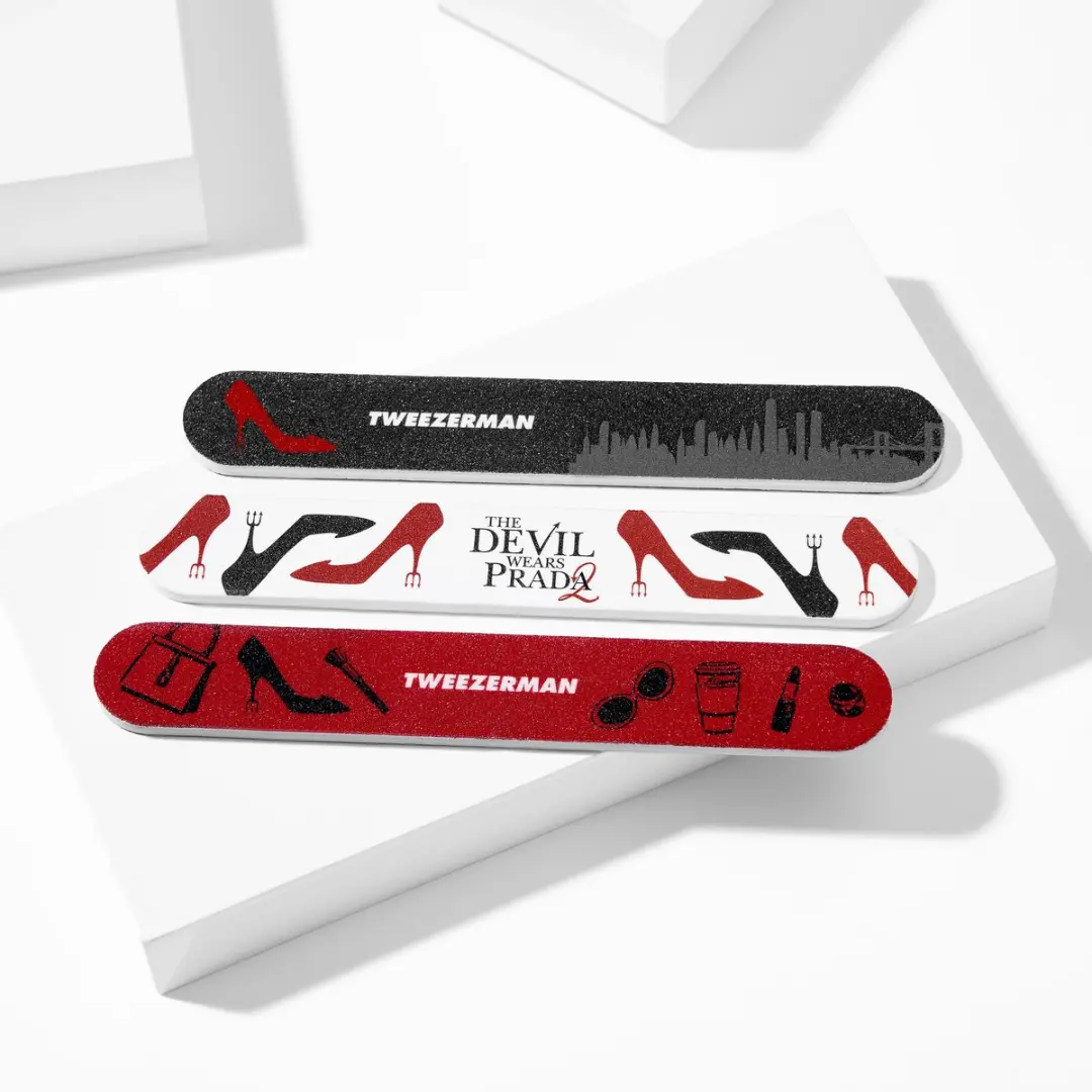 Tweezerman The Devil Wears Prada 2 Nagelvijlset - 3 Stuks - afbeelding 6 van 6