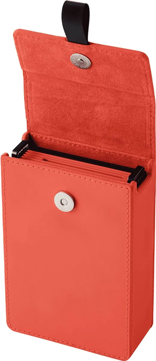 Fujifilm Instax Mini Link+ Beschermhoes - Oranje PU-leer - 70100171173
