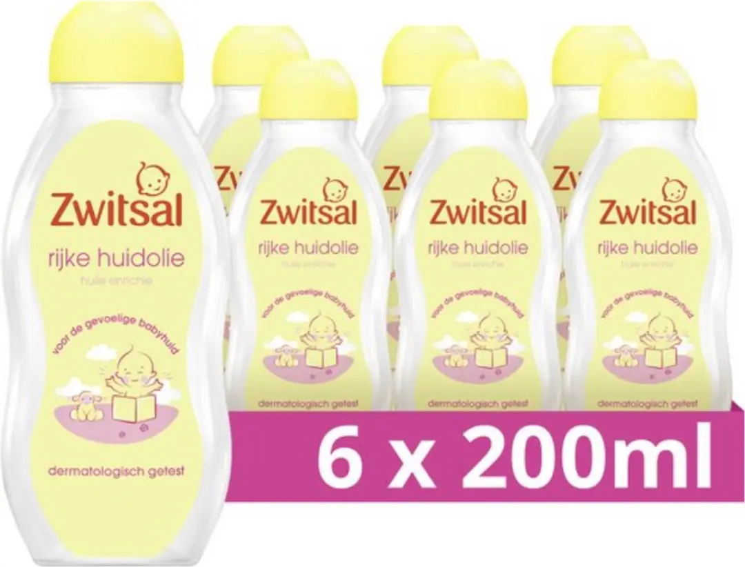 Zwitsal Baby Rijke Huidolie 200ml