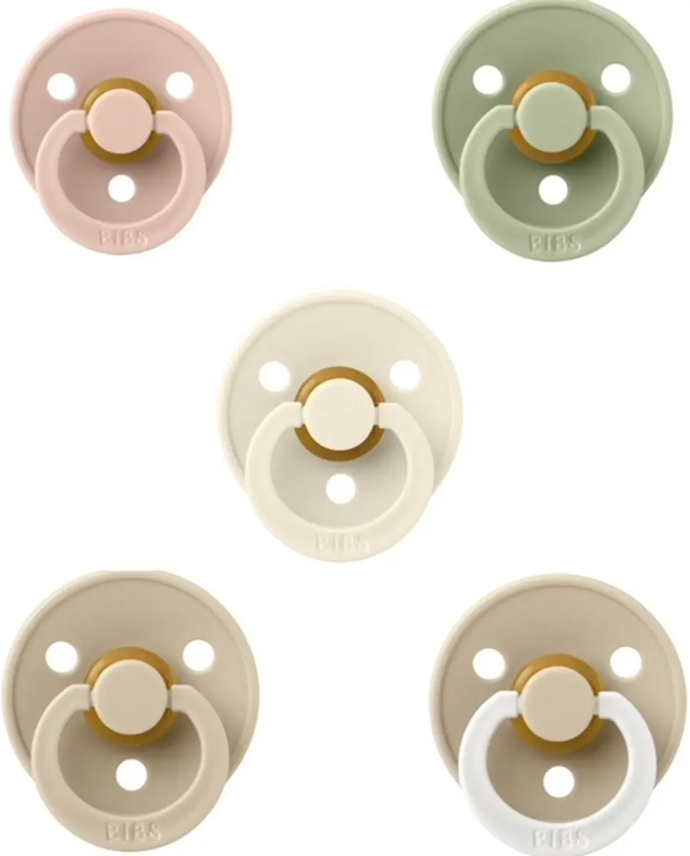 BIBS Fopspenen Set 5 Stuks