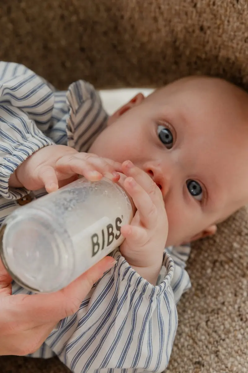 BIBS Babyfles 270ml - 2 Stuks - Natuurlijk Latexrubber - Ivory