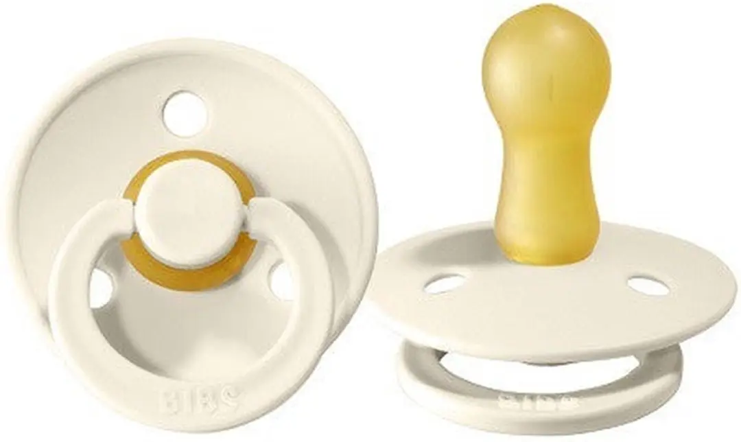 BIBS Colour Fopspeen Natuurrubber 0-6 maanden - Multicolor