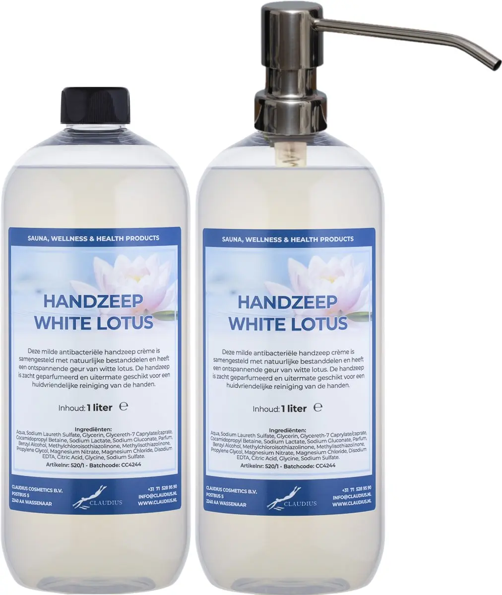 Splashbox Cosmetics Handzeep White Lotus 2 Liter