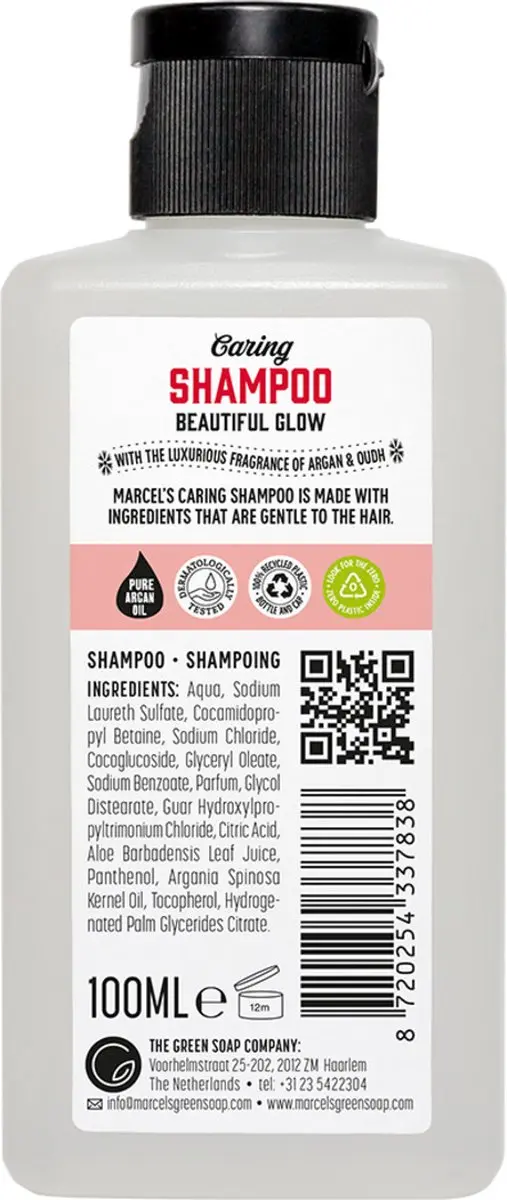 Marcel's Green Soap Shampoo Argan & Oudh 100ml