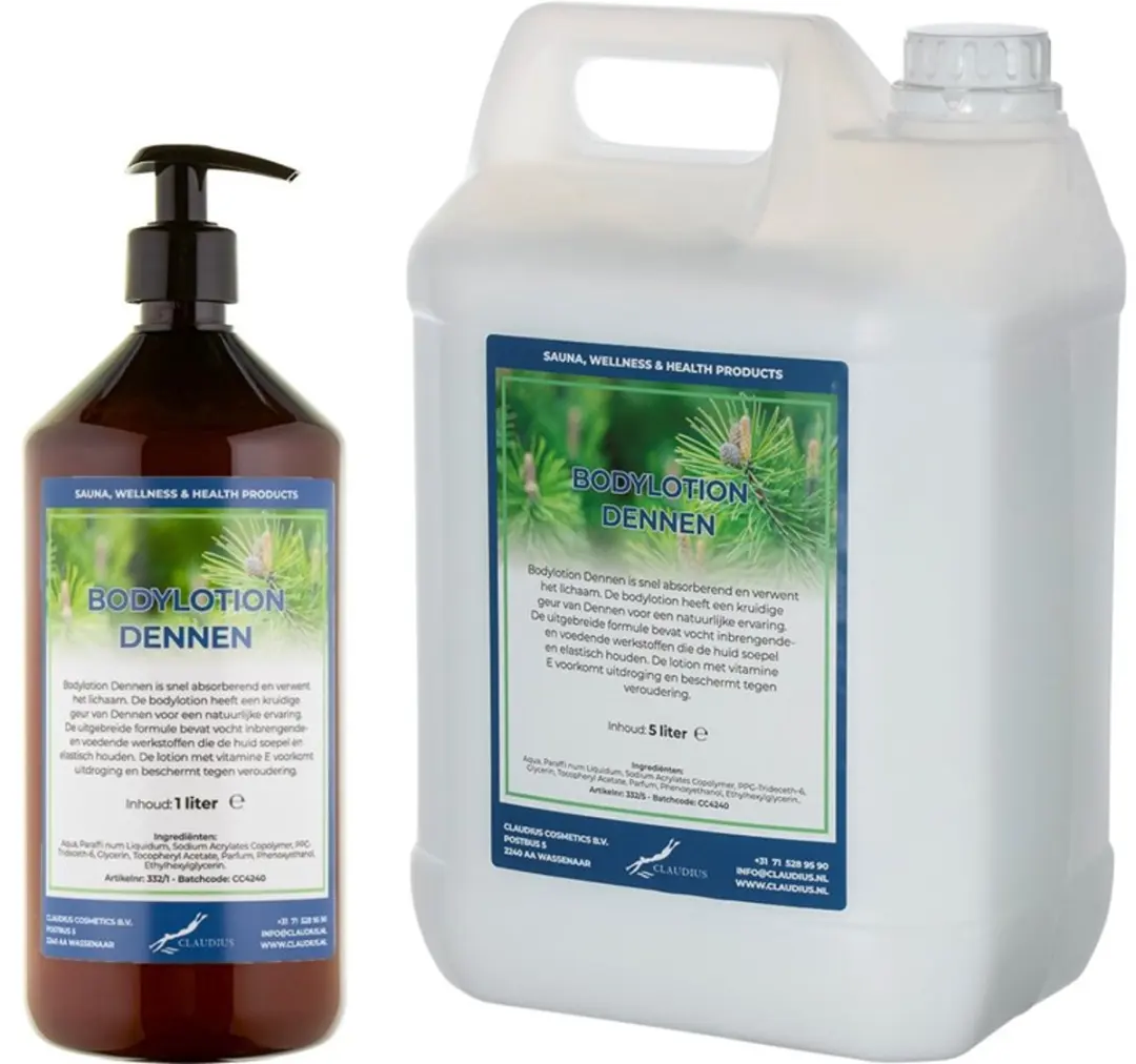 Splashbox Cosmetics Dennen Bodylotion 6L