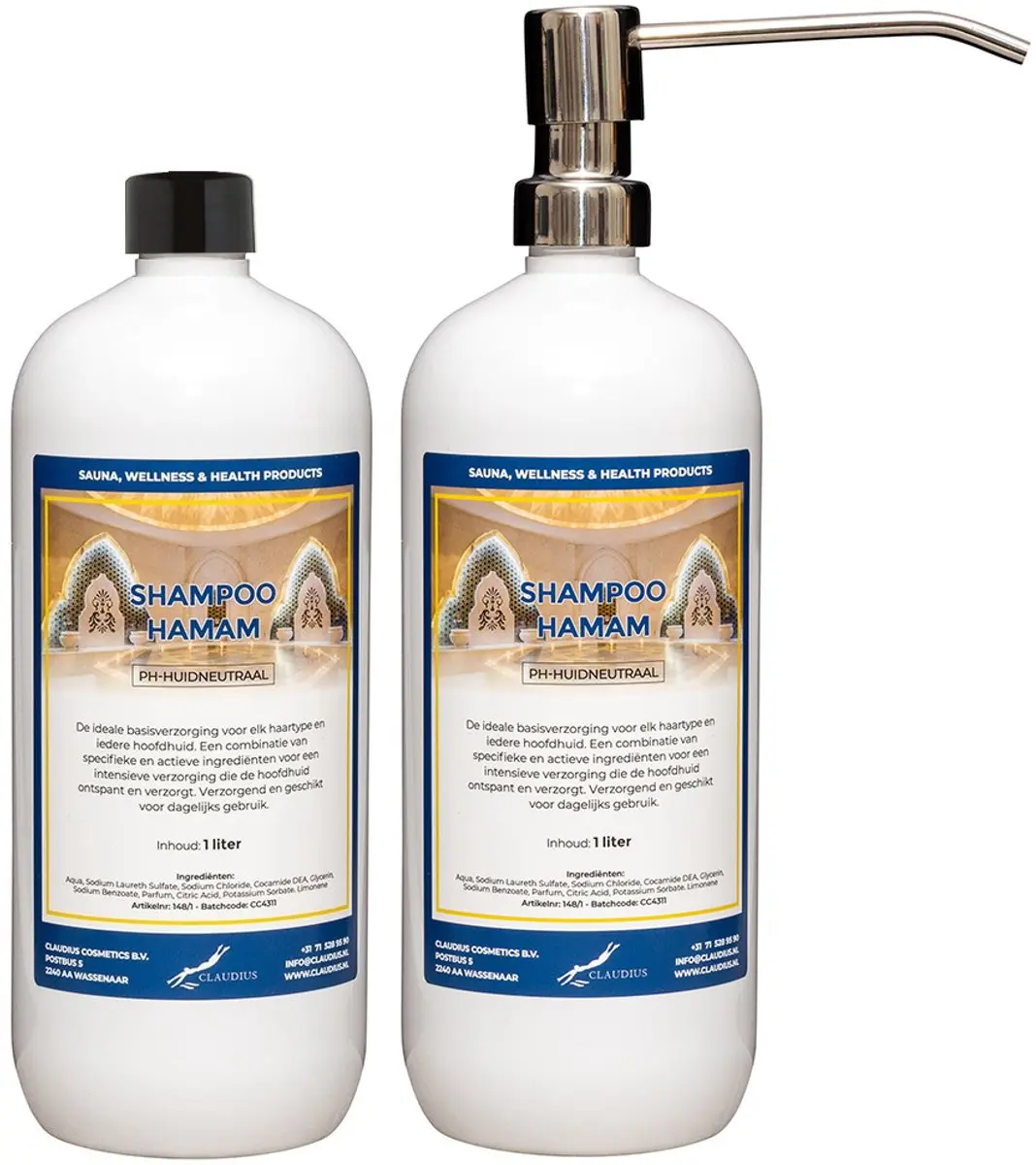 Splashbox Cosmetics Hamam Shampoo 1L