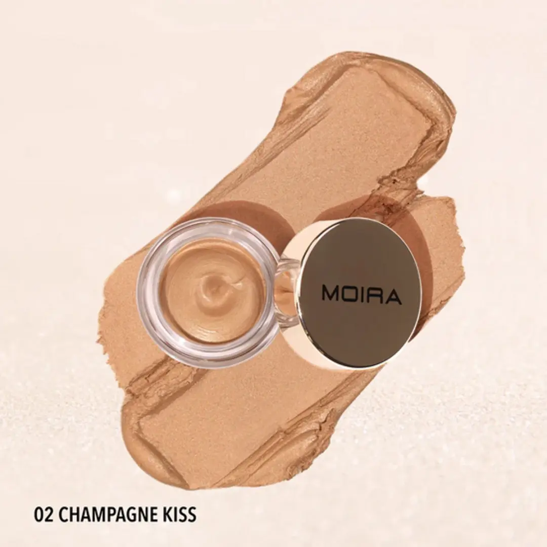 Moira Everlust Shimmer Cream Shadow 02 Champagne Kiss