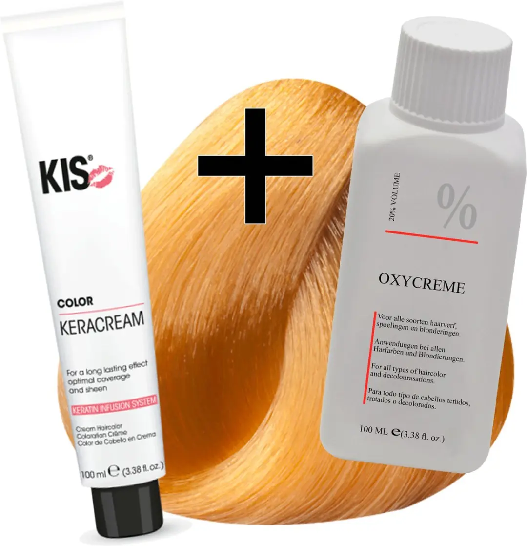 KIS Haarverfset 8FG Goudblond 100ml