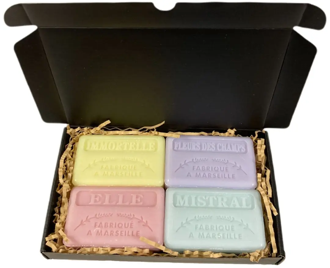 Savon de Marseille Zeep Set - 4 Stuks - 500g