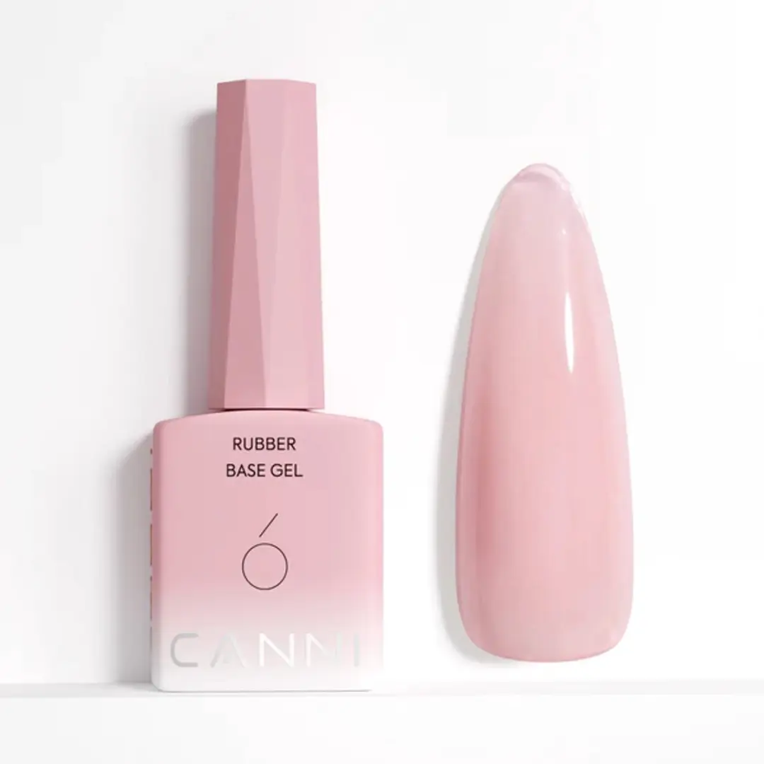 Canni Rubber Base Gellak Pastel Roze 9ml