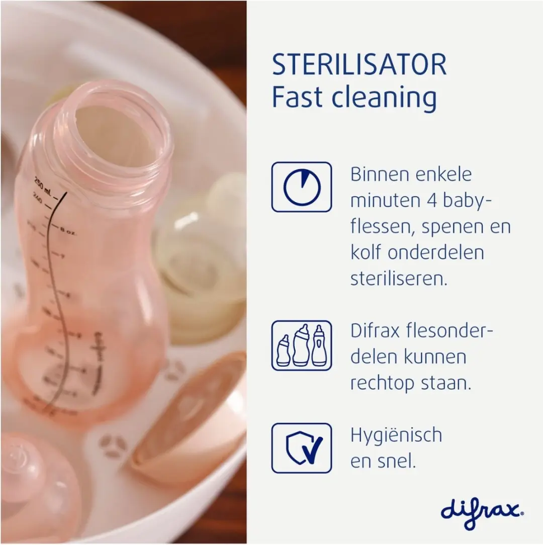 Difrax Magnetronsterilisator - Wit