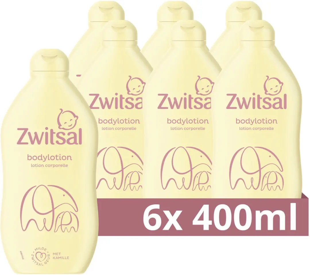 Zwitsal Baby Bodylotion 6x400ml